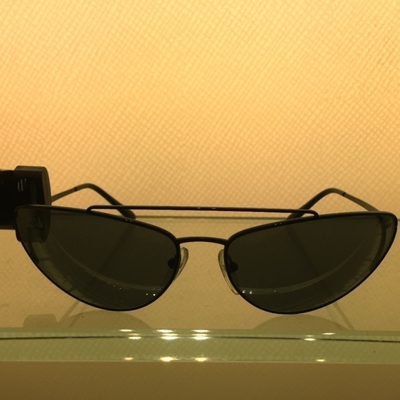 Prada Cat Eye Black Occiali Da Sole Sunglasses main image 6